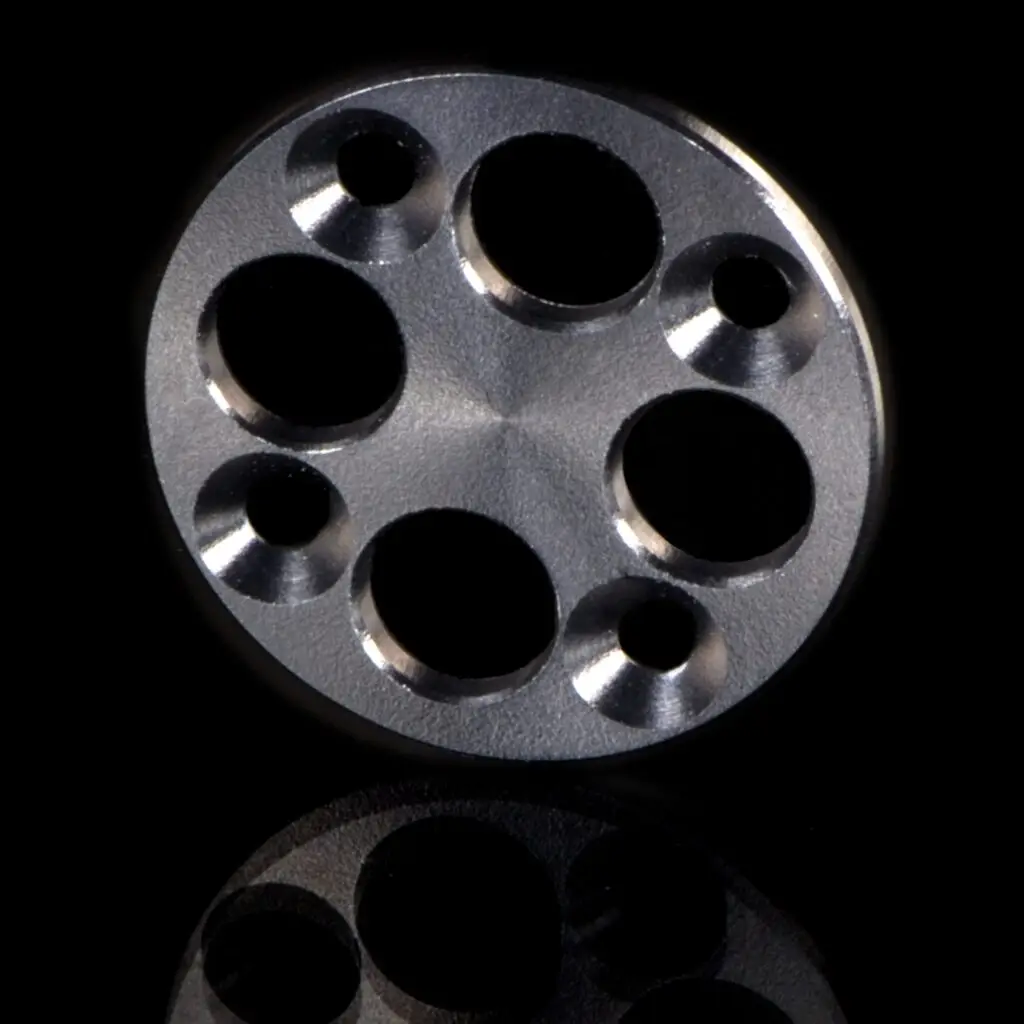 Black Anodised Disc - quality precision parts - astec precision engineering